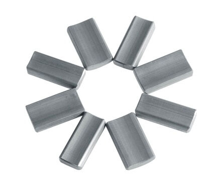 Magnetit permanentní ferit s vysokou vnitřní koercivitou poskytující toleranci 005 mm a ideální pro aplikace magnetických zařízení