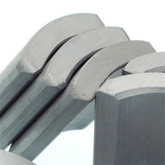 Κοινό Ferrite MAG Ferrite μηχανών ανεμιστήρων μαγνητών τόξων μεγάλο φύλλο Y10T τμήματος μαγνητών